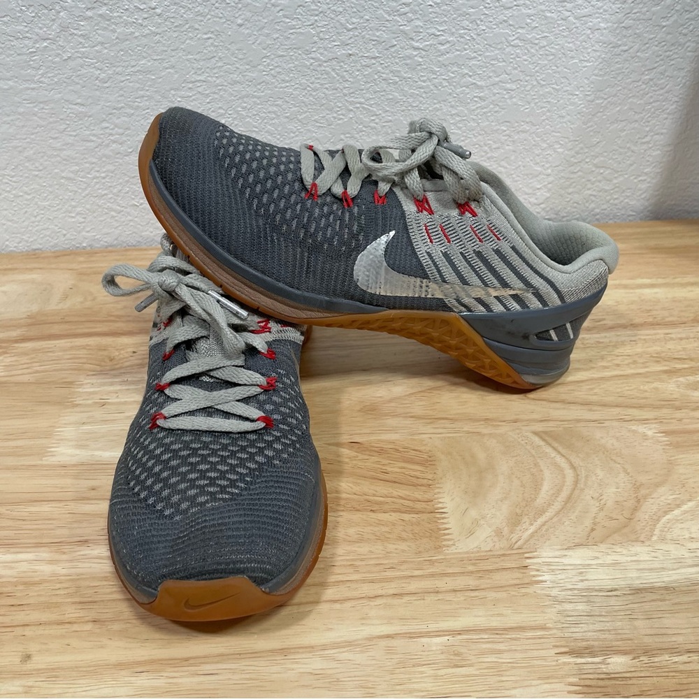 Nike Metcon DSX Flyknit Training Weightlifting Shoes 852930-012 Mens Size 7.5